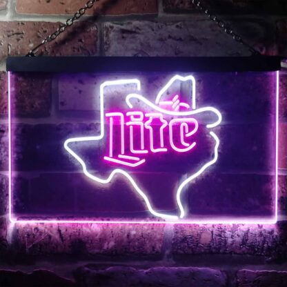 Miller Lite - Cowboy LED Neon Sign neon sign LED