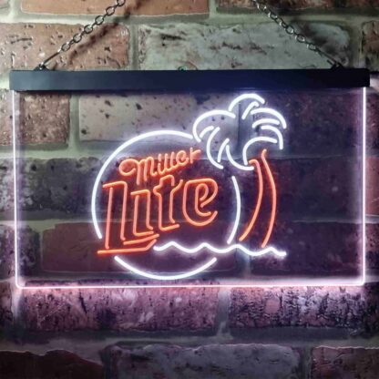 Miller Lite - Tropical 2 LED Neon Sign neon sign LED