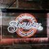 Milwaukee Brewers Logo LED Neon Sign Legacy Edition