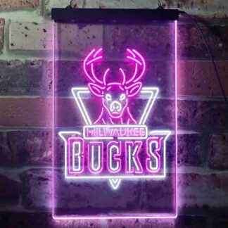 Milwaukee Bucks Logo LED Neon Sign neon sign LED