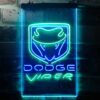 Dodge Viper Fangs 2 LED Neon Sign