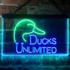 Ducks Unlimited Logo LED Neon Sign