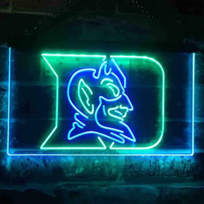 Duke Blue Devils Logo LED Neon Sign neon sign LED