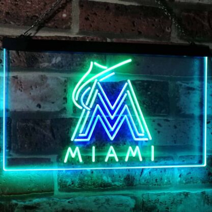 Florida Marlins Logo 1 LED Neon Sign neon sign LED