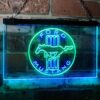 Ford Mustang Bars Logo LED Neon Sign
