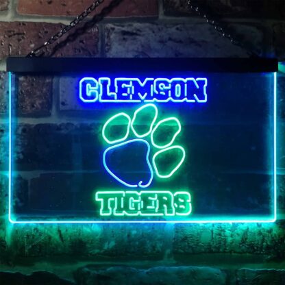 Clemson Tigers Logo LED Neon Sign neon sign LED