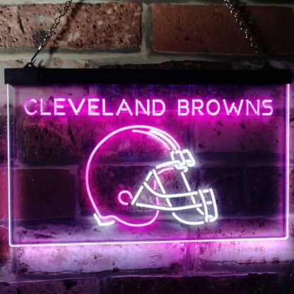 Cleveland Browns Helmet LED Neon Sign neon sign LED