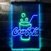 Coca-Cola Cup with Bubbles LED Neon Sign