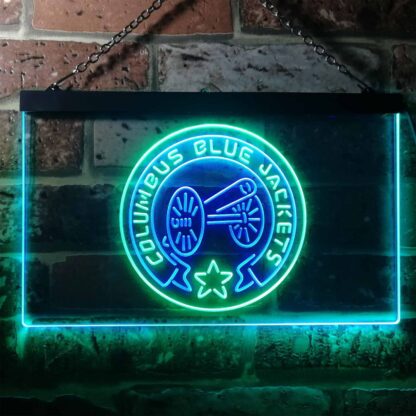 Columbus Blue Jackets Alternate LED Neon Sign neon sign LED