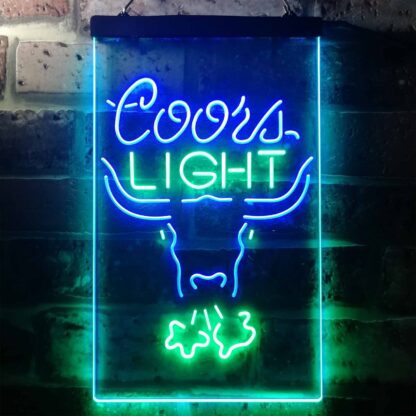 Coors Light Bull LED Neon Sign neon sign LED