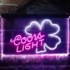 Coors Light Clover 2 LED Neon Sign