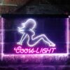 Coors Light Girl 2 LED Neon Sign