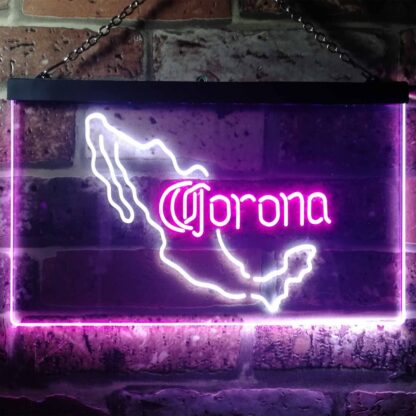 Corona Extra - Mexico Map LED Neon Sign neon sign LED