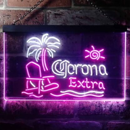 Corona Extra - Tropical Chair LED Neon Sign neon sign LED