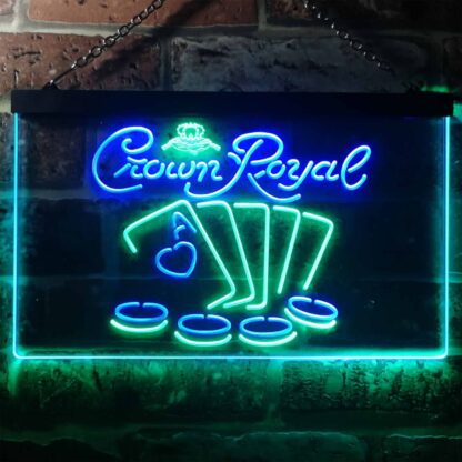 Crown Royal Cards LED Neon Sign neon sign LED