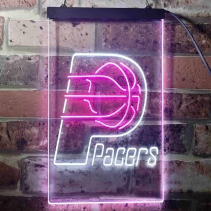 Indiana Pacers Logo LED Neon Sign - Legacy Edition neon sign LED