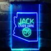 Jack Daniels Jack Lives Here Arizona LED Neon Sign
