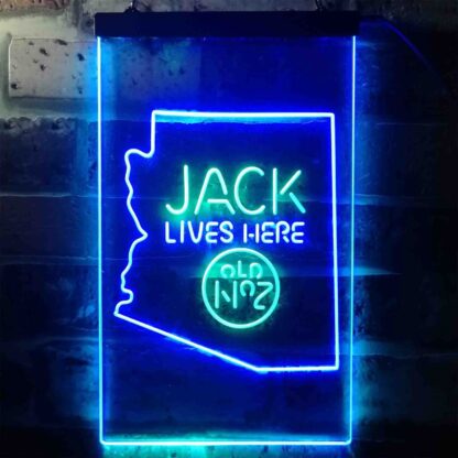 Jack Daniel's Jack Lives Here - Arizona LED Neon Sign neon sign LED
