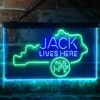 Jack Daniels Jack Lives Here Kentucky LED Neon Sign