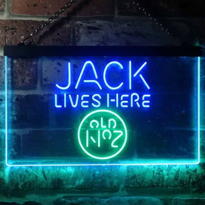 Jack Daniel's Jack Lives Here LED Neon Sign neon sign LED