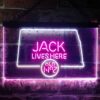 Jack Daniels Jack Lives Here North Dakota LED Neon Sign