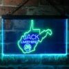 Jack Daniels Jack Lives Here West Virginia LED Neon Sign