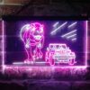 Jurassic Park Jeep Chase LED Neon Sign
