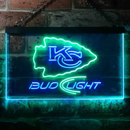 Kansas City Chiefs Bud Light LED Neon Sign neon sign LED