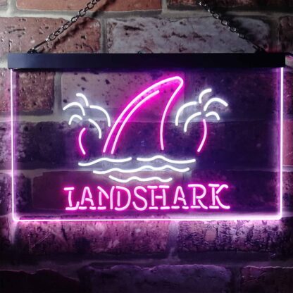 Landshark Lager - Sharkfin 2 LED Neon Sign neon sign LED