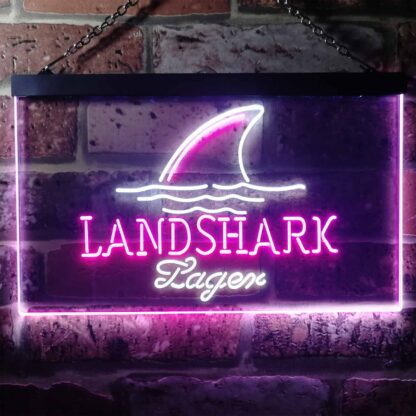 Landshark Lager - Sharkfin LED Neon Sign neon sign LED