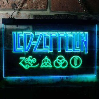 Led Zeppelin Logo 1 LED Neon Sign neon sign LED