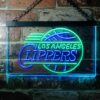 Los Angeles Clippers Logo LED Neon Sign Legacy Edition
