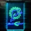 Miami Dolphins Bud Light LED Neon Sign