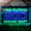 Miller Genuine Draft Banner LED Neon Sign