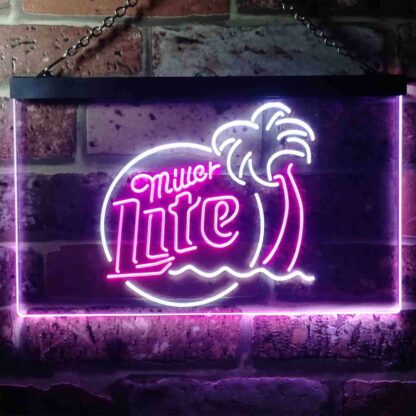 Miller Lite - Tropical 2 LED Neon Sign neon sign LED