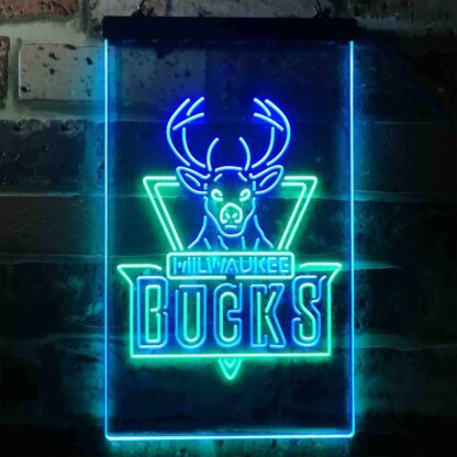 Milwaukee Bucks Logo LED Neon Sign neon sign LED