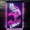 Minnesota Vikings Coors Light LED Neon Sign
