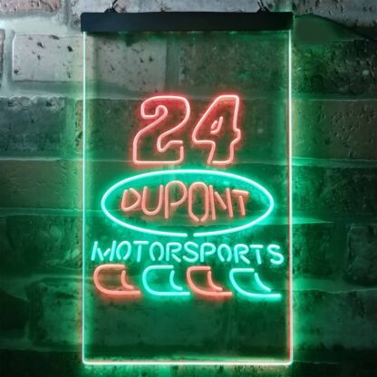 Dupont Motorsports 24 LED Neon Sign neon sign LED