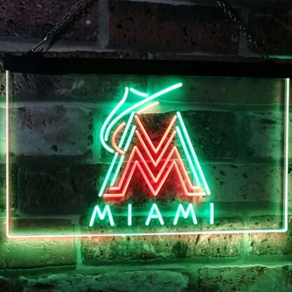 Florida Marlins Logo 1 LED Neon Sign neon sign LED