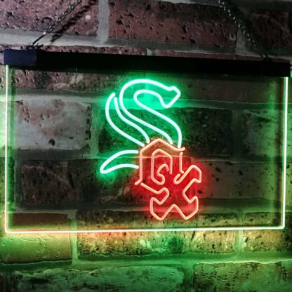 Chicago White Sox Logo 1 LED Neon Sign neon sign LED