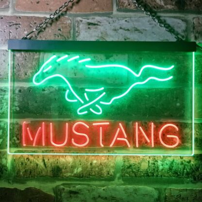 Ford Mustang Horse 2 LED Neon Sign neon sign LED