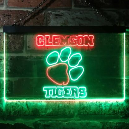 Clemson Tigers Logo LED Neon Sign neon sign LED