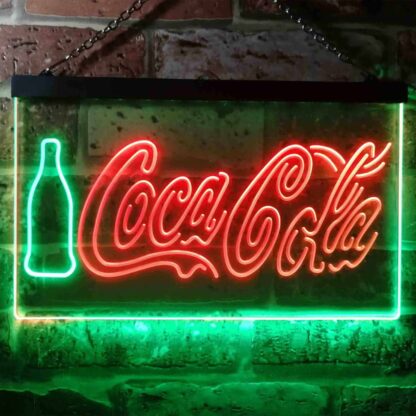 Coca-Cola Bottle and Logo LED Neon Sign neon sign LED