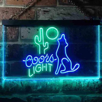 Coors Light Coyote Moon LED Neon Sign neon sign LED