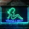 Coors Light Girl 2 LED Neon Sign