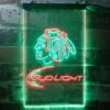 Chicago Blackhawks Bud Light LED Neon Sign