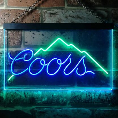 Coors Light Mountain 2 LED Neon Sign neon sign LED