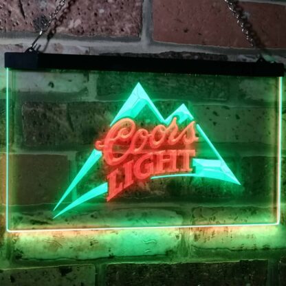 Coors Light Mountain LED Neon Sign neon sign LED