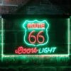 Coors Light Route 66 LED Neon Sign
