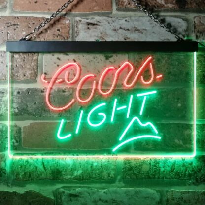 Coors Light Small Mountain LED Neon Sign neon sign LED